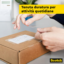 Carica l'immagine nel visualizzatore di Gallery, Scotch Nastro Adesivo Trasparente 508, 10 Rotoli, 15 mm x 33 m