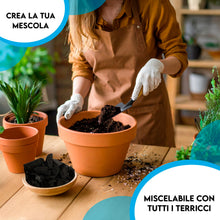 Carica l'immagine nel visualizzatore di Gallery, ZOMAGARDEN - Carbone Vegetale per Piante - Fertilizzante e Inerte Naturale per Migliorare il Suolo - Ideale per Orchidee