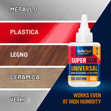 Carica l'immagine nel visualizzatore di Gallery, WoldoClean Colla Istantanea Universale Gel 50g - Extra Forte Attaccatutto