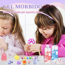 Carica l'immagine nel visualizzatore di Gallery, Squishy Kit di Silicone Liquido 500g, per Taba Squishy fai da te Kit