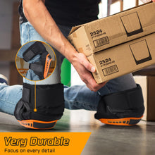 Carica l'immagine nel visualizzatore di Gallery, KUOGAS Ginocchiere Lavoro, Ginocchiere Piastrellista Professionali Comfort Esteso, Ginocchiere da Lavoro, Giardinaggio, 