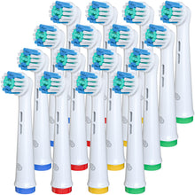 Carica l'immagine nel visualizzatore di Gallery, Compatibili con Testine Oral B, 16-Pack Compatibili con Oral B Testine Spazzolino Elettrico - Qualità Premium, Difesa Av
