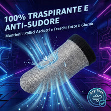 Carica l'immagine nel visualizzatore di Gallery, 4 Pezzi Gaming Finger Sleeves - Guanti Gaming Traspiranti per Touch Screen - Accessori Gaming per videogiochi - Copridit