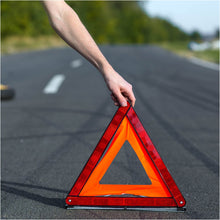Carica l'immagine nel visualizzatore di Gallery, GADLANE Triangolo Auto Omologato ECE Riflessivo Pieghevole con Custodia Sicurezza Stradale Avvertimento Confezione da 2