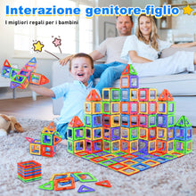 Carica l'immagine nel visualizzatore di Gallery, Lovchil Costruzioni Magnetiche, Blocchi Costruzioni Magnetici, Giochi Magnetici per Bambini 3 4 5 6 7 8 Anni, Montessori STEM, Scelta Regalo Perfetta per Ragazzi e Ragazze dai 3-8 Ann - 40 Pezzi