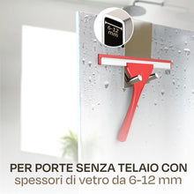 Carica l'immagine nel visualizzatore di Gallery, Praknu 2 Ganci Appendi Accappatoio Bagno – Box Doccia senza Forare Inox