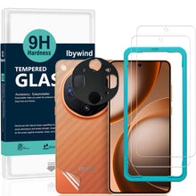 Carica l'immagine nel visualizzatore di Gallery, Ibywind Vetro Temperato per OPPO Find X9 Ultra 5G,2 Pezzi Durezza 9H PellicolaProtettiva con Protezione Fotocamera,Facil