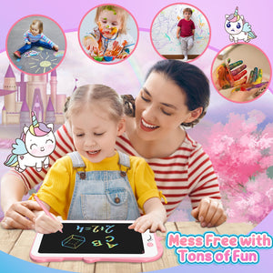 Unicorno Bambina Regalo Giochi Bambini: Gioco Giochi Giocattoli Bambini Bambina 2 3 4 5 6 anni Femmina Regalo Regali Natale Bambini Ragazza Calendario Avvento Lavagna Lavagnetta Cancellabile Bambini