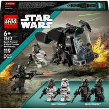 Carica l'immagine nel visualizzatore di Gallery, LEGO Star Wars Battle Pack Death Trooper e Night Trooper 75412