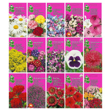 Carica l'immagine nel visualizzatore di Gallery, Nojus - Collezione di semi di fiori e prato da giardino - 30 varietà - Semi di fiori per bordure, vasi da balcone, giard