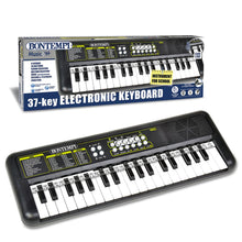 Carica l'immagine nel visualizzatore di Gallery, Bontempi 15 3700 KeyRhythm Pianoforte Digitale con Tastiera 37 Tasti, Passo 1,5 cm, Jack per Cuffie, Strisce Pentagramma, Metronomo e Traspositore, 42,4x15,2x4,7 cm