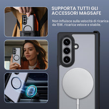Carica l'immagine nel visualizzatore di Gallery, Tieeyivv Cover Magnetica per Samsung Galaxy Z Fold 8 Ultra Case con MagSafe, Anti-Caduta Frame in Silicone Morbido + Acr