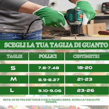 Carica l'immagine nel visualizzatore di Gallery, WFX Guanti da lavoro in pelle da giardinaggio, traspiranti, a prova di spine, resistenti guanti da giardinaggio da donna