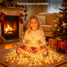 Carica l'immagine nel visualizzatore di Gallery, Luci LED Batteria, 2 Pezzi 5M 50LED Catena Luminosa per Interni e Esterni
