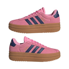 Carica l'immagine nel visualizzatore di Gallery, adidas VL Court Bold Shoes, Scarpe Donna, Bliss Pink/Dark Blue/Gold Metallic, 42 2/3 EU