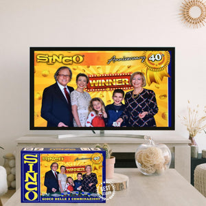 Ravensburger Sinco - Gioco Da Tavolo, Edizione Speciale 40° Anniversario, Tombola Napoletana, Gioco in scatola per tutta la famiglia, Idee Regalo Natale, Da 4 a 10 Giocatori, 14+ Anni