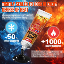 Carica l'immagine nel visualizzatore di Gallery, Silicone Alte Temperature, Adesivo in Silicone Nero