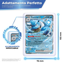 Carica l'immagine nel visualizzatore di Gallery, 100 Toploader Pokemon 35pt, Protezione Carte Pokemon Top Loader