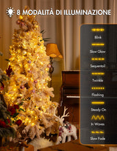 Carica l'immagine nel visualizzatore di Gallery, BESCOST Catena Luminosa Esterno 50 Metri 500 Led con Telecomando Luci Natale Esterno Luci da Esterno Impermeabile IP44 Lucine Led Decorative 8 Modalità per Giardino Albero Natale Festa
