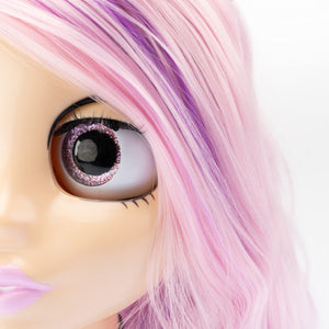 Nice Group- Influencer Make Up Doll, Testa da Truccare e Pettinare con Occhi Cambia Colore per Bambine Influenzare Trucchi, Multicolore, Taglia Unica, 92049