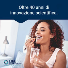 Carica l'immagine nel visualizzatore di Gallery, Life Extension, Optimised Folate, 5-MTHF, Dose Elevata, 100 Compresse, Testate in Laboratorio, Vegetariane, Senza Glutin