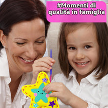 Carica l'immagine nel visualizzatore di Gallery, EZCRA Kit Cucito Bambina 4-8 Anni, 4 Progetti in Feltro con Unicorno