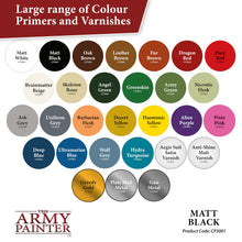 Carica l'immagine nel visualizzatore di Gallery, The Army Painter, Colour Primer Matt Black, 400 ml spray acrilico