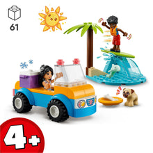 Carica l&#39;immagine nel visualizzatore di Gallery, LEGO Friends Divertimento sul Beach Buggy con Macchina Giocattolo, Tavola da Surf, Mini Bamboline, Delfino e Cane, Giochi Estivi per Bambini e Bambine dai 4 Anni 41725