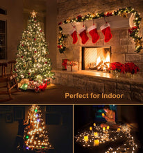 Carica l&#39;immagine nel visualizzatore di Gallery, Avoalre Luci di Natale 1000 LEDs 25M, Catena Luminosa 8 Modalità Impermeabile IP44 Luci Albero di Natale Decorative per Interno Esterno Natale Atmosfera Romantica Camera Festa Nozze, Bianco Caldo