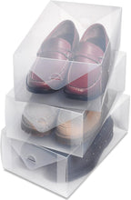Carica l'immagine nel visualizzatore di Gallery, Whitmor Clear Vue - Scatola per scarpe da uomo, S/3