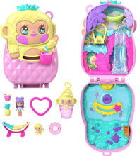 Carica l'immagine nel visualizzatore di Gallery, Polly Pocket Bambole e Playset, Cofanetto Scimmia Ananas