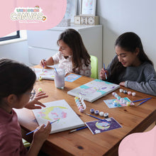 Carica l'immagine nel visualizzatore di Gallery, BONNYCO Dipingere Con I Numeri Bambini Unicorno, 3 Pezzi Tele Unicorno Bambina Regalo, Kit Lavoretti Creativi per Bambini, Paint by Numbers | Idee Regalo Bambina Bambino, Giochi Bambina Unicorno