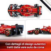 Carica l'immagine nel visualizzatore di Gallery, LEGO Speed Champions Auto da Corsa Ferrari F1 SF-24 - Giocattolo da Collezione con Minifigure Formula 1 - Giochi di Natale per Bambini da 10 Anni o per Adulti Fan degli Sport Automobilistici 77242