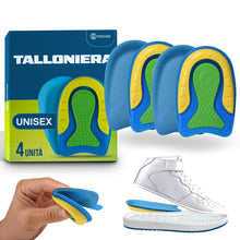 Carica l'immagine nel visualizzatore di Gallery, Set di 4 Talloniere per Scarpe - Solette in Silicone per Uomo e Donna - Cuscinetti in Gel per Tallone - Unisex