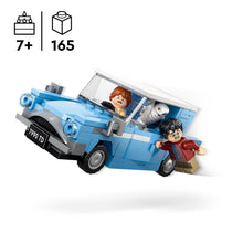 Carica l&#39;immagine nel visualizzatore di Gallery, LEGO Harry Potter Ford Anglia Volante, Modellino di Macchina Giocattolo da Costruire, Giochi per Bambini e Bambine da 7 Anni, Auto con Minifigure di Ron Weasley, Edvige e Bacchette Magiche 76424