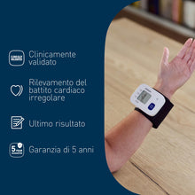 Carica l'immagine nel visualizzatore di Gallery, OMRON RS1 Misuratore di Pressione Arteriosa da Polso clinicamente validato