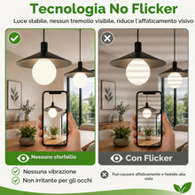 Carica l'immagine nel visualizzatore di Gallery, CLAR - Lampadina Led E27 Sfera Grande, Globo, E27 LED 4000K 25W (Pack 3)