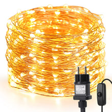 Carica l'immagine nel visualizzatore di Gallery, Lepro Luci Natale Esterno 20m, 200 LED Luce Bianco Caldo, IP65 Impermeabile