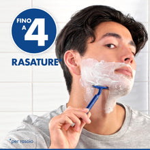 Carica l'immagine nel visualizzatore di Gallery, Gillette Blueii Rasoi da Uomo Usa e Getta Confezione da 20, Rasoio a 2 Lame con Testina Fissa