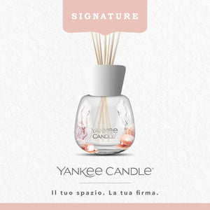 Yankee Candle Signature Diffusore a bastoncini | Sabbie rosa | 100 ml | Fino a 10 settimane di fragranza | Confezione riciclabile | Un regalo perfetto per una donna
