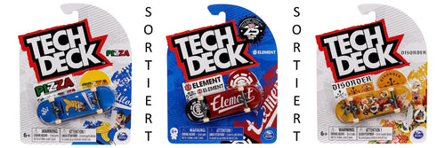 Tech Deck, Fingerboard da 96 mm con Design Autentici, per Bambini dai 6 Anni in su (i Modelli Possono variare)