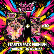 Carica l'immagine nel visualizzatore di Gallery, SNACK CLUB Album Figurine Ufficiale A Caccia di Stelle + 10 Bustine