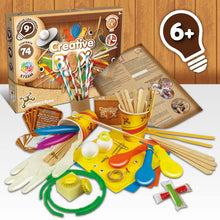 Carica l'immagine nel visualizzatore di Gallery, Science4you Scatola Creativa - Scatola Creativa con 74 Contenuti, 9 Giochi Creativi, Giocattoli Montessoriani per Bambin