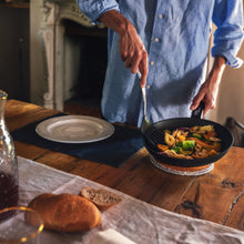 Carica l'immagine nel visualizzatore di Gallery, Moneta Etnea Set of 3 Frying Pans, Non-Stick Stone Surface and Anti-Scratch Coating, Suitable for Most Kitchens, Dishwas