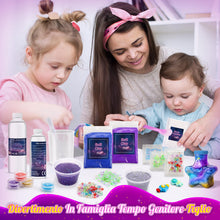 Carica l'immagine nel visualizzatore di Gallery, iKidiki Slime per Bambini, Giochi Bambina 6 7 8 9 10 11 12 Anni Femmina Galaxy Slime Fluffy Regalo Bimba 6-12 Anni Femmi