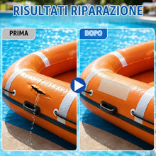 Carica l'immagine nel visualizzatore di Gallery, Kit Riparazione Piscina PVC, Include 15 Cerotti Trasparenti, 170 g