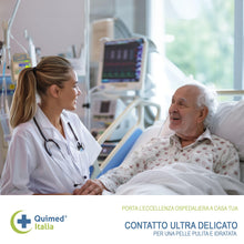 Carica l'immagine nel visualizzatore di Gallery, Manopole Saponate Monouso di alta qualità con detergente a pH fisiologico super delicato, Guanti Igiene Corpo Usa e Gett