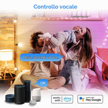 Carica l'immagine nel visualizzatore di Gallery, ANTELA Lampadina WiFi Intelligente E27, 9W 1000 Lumen Lampadine Led Smart Alexa Multicolore RGBCW Dimmerabile 2700-6500K