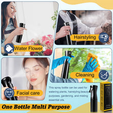 Carica l'immagine nel visualizzatore di Gallery, Spruzzino per Capelli 200 ml Spruzzino Nebulizzatore a Nebbia Continua Ultra Fine, Riutilizzabile con Design a Prova di 