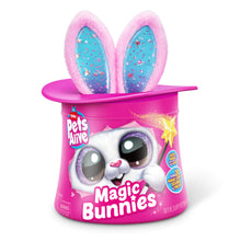 Carica l'immagine nel visualizzatore di Gallery, Pets Alive Magic Bunnies di ZURU Peluche magico elettronico e interattivo a sorpresa (Pink Bunny)